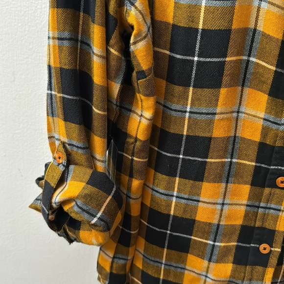 Billy T. Soft flannel XL NWT Urban Plaid Rust - Picture 3 of 7